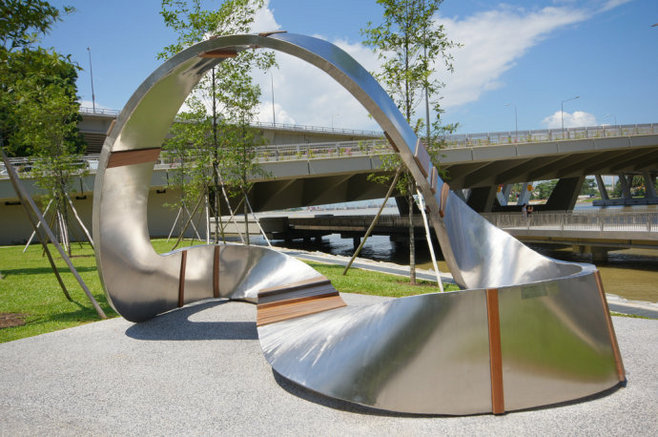 抽象景觀藝術(shù)小品 自然與人文的現(xiàn)代融合